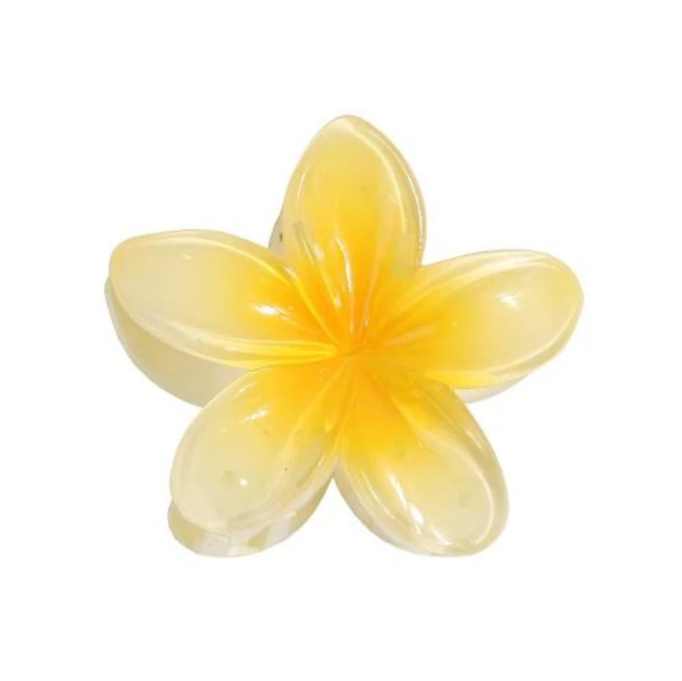 NewFlower Shape Hair Claw Clips for Women Girls Barrette Crab Claw Clip Ponytail Hairpins Bath Beach Headwear Hair Accessories