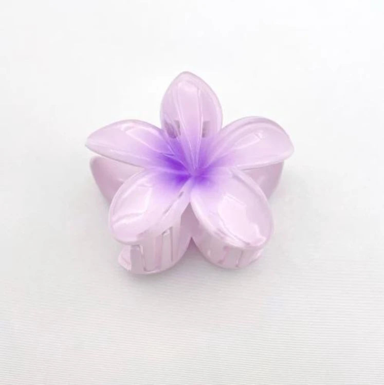 NewFlower Shape Hair Claw Clips for Women Girls Barrette Crab Claw Clip Ponytail Hairpins Bath Beach Headwear Hair Accessories