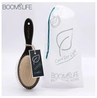 Luxurious Sandalwood Hair Brush Women Custom Wide Teeth Paddle Hairbrush Wooden Comb for Hair Massage Scalp Brush Brosse Cheveux