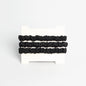 SuyaDream 3pcs/Lot Woman Silk Elastic Hair Loops 19mm 100%Mulberry Silk 1CM Width Silky Hairbands Healthy Smoother Hair Tie