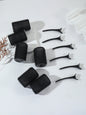 12pcs/set air bar curling iron tube self-adhesive magic roll and bangs hair clip curling styling tool  Special for real hair wig