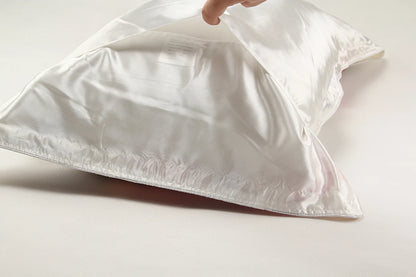 1pc 100% nature mulberry Silk 19 mome charmeuse silk printed pillowcases pillow cases Envelope Closure standard queen king LS005