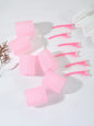 12pcs/set air bar curling iron tube self-adhesive magic roll and bangs hair clip curling styling tool  Special for real hair wig