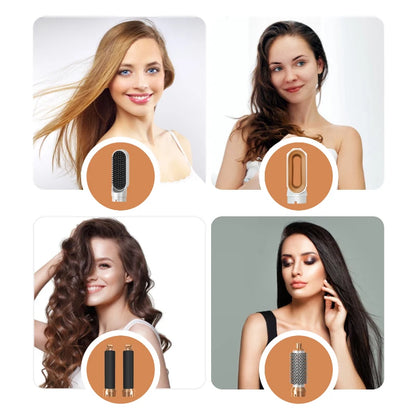 5 in 1 Hair Dryer Hot Comb Set Professional Curling Iron Hair Straightener Styling Tool For Professional Hair Dryer Household