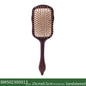 Luxurious Sandalwood Hair Brush Women Custom Wide Teeth Paddle Hairbrush Wooden Comb for Hair Massage Scalp Brush Brosse Cheveux