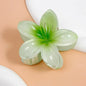 NewFlower Shape Hair Claw Clips for Women Girls Barrette Crab Claw Clip Ponytail Hairpins Bath Beach Headwear Hair Accessories