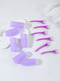 12pcs/set air bar curling iron tube self-adhesive magic roll and bangs hair clip curling styling tool  Special for real hair wig